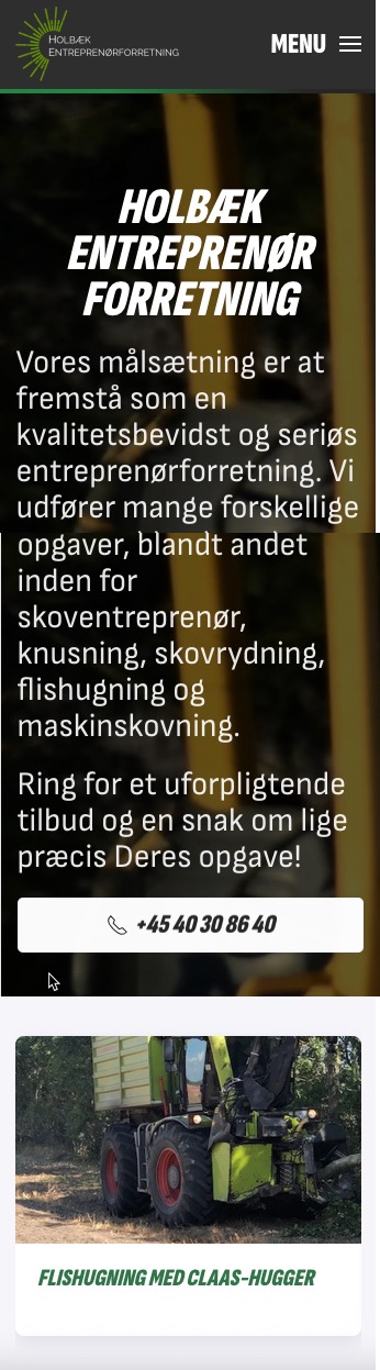 Eksempel 3 vist på mobil